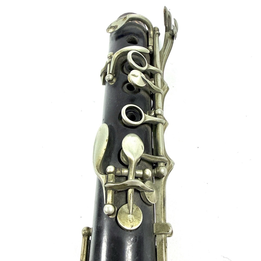 Vintage Amati Kraslice Wood Clarinet Czechoslovakia Nickel Keys Untested - Picture 5 of 14